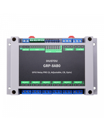 GPIO Relay PRO (8, Adjustable, CB, Opto)