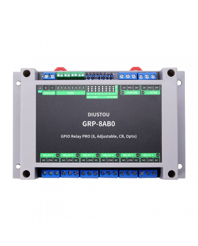 GPIO Relay PRO (8, Adjustable, CB, Opto)