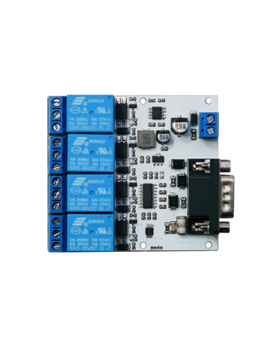 RS232 Modbus Relay Opto 4 Way